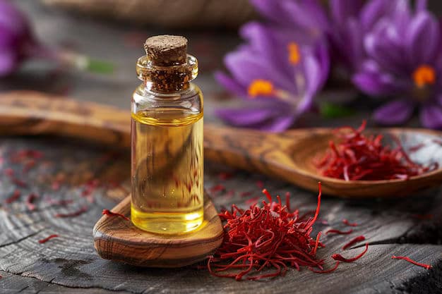 Saffron essential oil