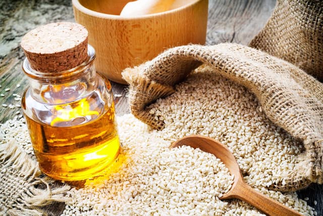 Sesame seed oil base