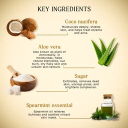 Coconut sugar Face Scrub (Narikela)