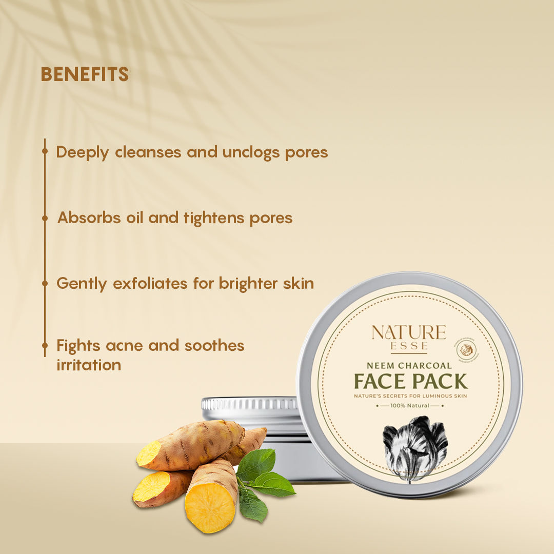 Neem Charcoal Face Pack
