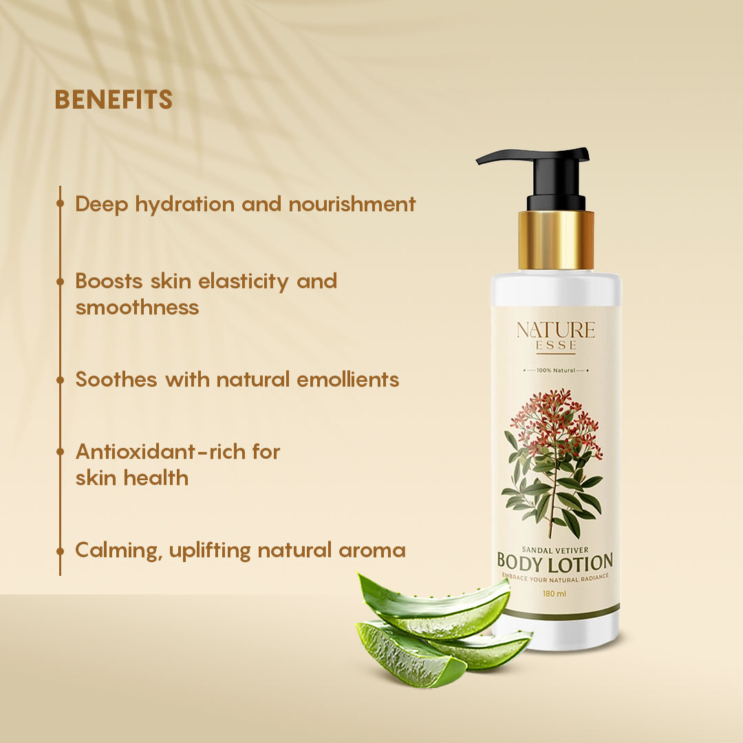Saumya Body Lotion Sandalwood Vetiver